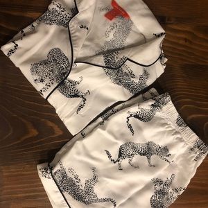 Joe Fresh PJ Cheetah Short & Top Set